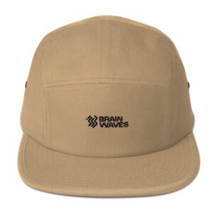 Brain Waves Khaki Five-Panel Cap