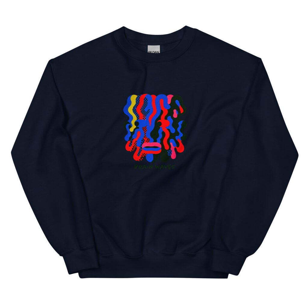 Brain Waves Chromatic Signal Sweatshirt