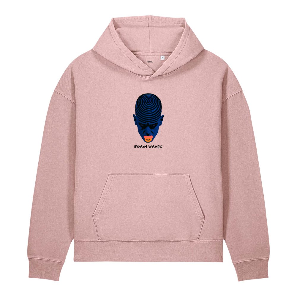 Brain Waves Frequency Vintage Hoodie