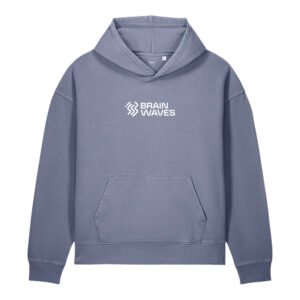 Brain Waves logo Vintage Hoodie